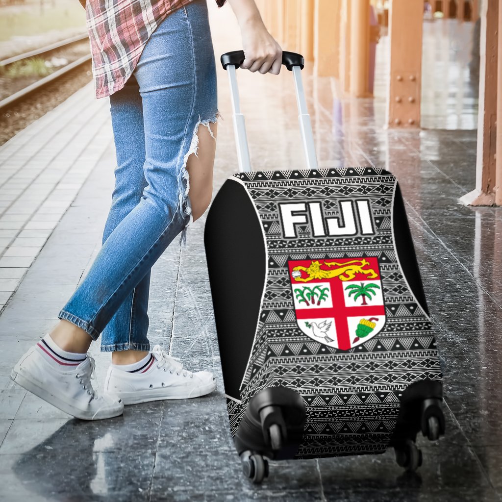 Fiji Luggage Covers - Tapa Pattern Sport Style - Polynesian Pride