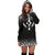 Kosrae Women's Hoodie Dress - Black Fog Style - Polynesian Pride