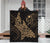 Polynesian Quilt - Polynesian Gold Shark Warrior Tattoo - Polynesian Pride