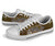 American Samoa Low Top Shoes - Polynesian Boar Tusk - Polynesian Pride