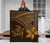 Hawaii Quilt - Hawaii Turtle Plumeria Quilt Brown - Polynesian Pride
