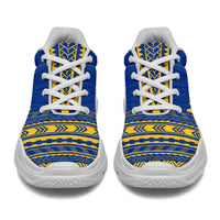 Nauru Chunky Sneakers - Polynesian Chief Flag Version - Polynesian Pride