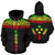 Kosrae All Over Zip up Hoodie Reggae Neck Style Unisex Mix - Polynesian Pride