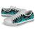 Vanuatu Low Top Canvas Shoes - Turquosie Tentacle Turtle - Polynesian Pride