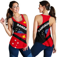 Papua New Guinea Women's Racerback Tank - Sandaun Province - Polynesian Pride