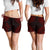 Norfolk Island Women's Shorts - Polynesian Chief Red Version - Polynesian Pride