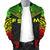 Federated States Of Micronesia Polynesian Chief Men's Bomber Jacket - Reggae Version - Polynesian Pride