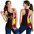 New Caledonia Polynesian Women's Racerback Tank - Coat Of Arm With Hibiscus Red - Polynesian Pride