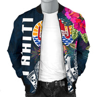 Tahiti Men's Bomber Jacket - Tahiti Summer Vibes - Polynesian Pride