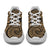 Polynesian Maori Lauhala Gold Chunky Sneakers - Polynesian Pride