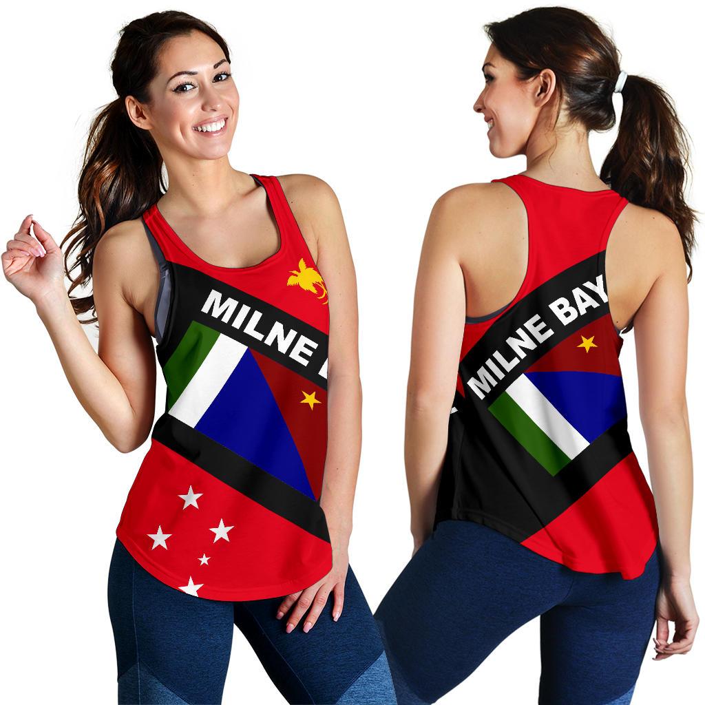 Papua New Guinea Women's Racerback Tank - Milne Bay Province - Polynesian Pride