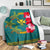 Hawaiian Turtle Tropical Polynesian - Premium Blanket - Azga Style - Polynesian Pride