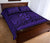 Hawaii Polyensian Turtle Quilt Bed Set Purple - Polynesian Pride