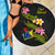 Cook Islands Beach Blanket - Plumeria Tribal - Polynesian Pride