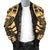 Palau Men Bomber Jackets - Polynesian Tattoo Gold - Polynesian Pride