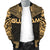 Guam Polynesian Chief Men's Bomber Jacket - Gold Version - Polynesian Pride