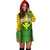 Hawaii Women's Hoodie Dress - Polynesian Hawaii Flag - Polynesian Pride