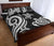 Cook Islands Quilt Bed Set - White Tentacle Turtle - Polynesian Pride