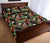 Hawaii Quilt Bed Set Tropical Flowers Watercolor. AH - Polynesian Pride