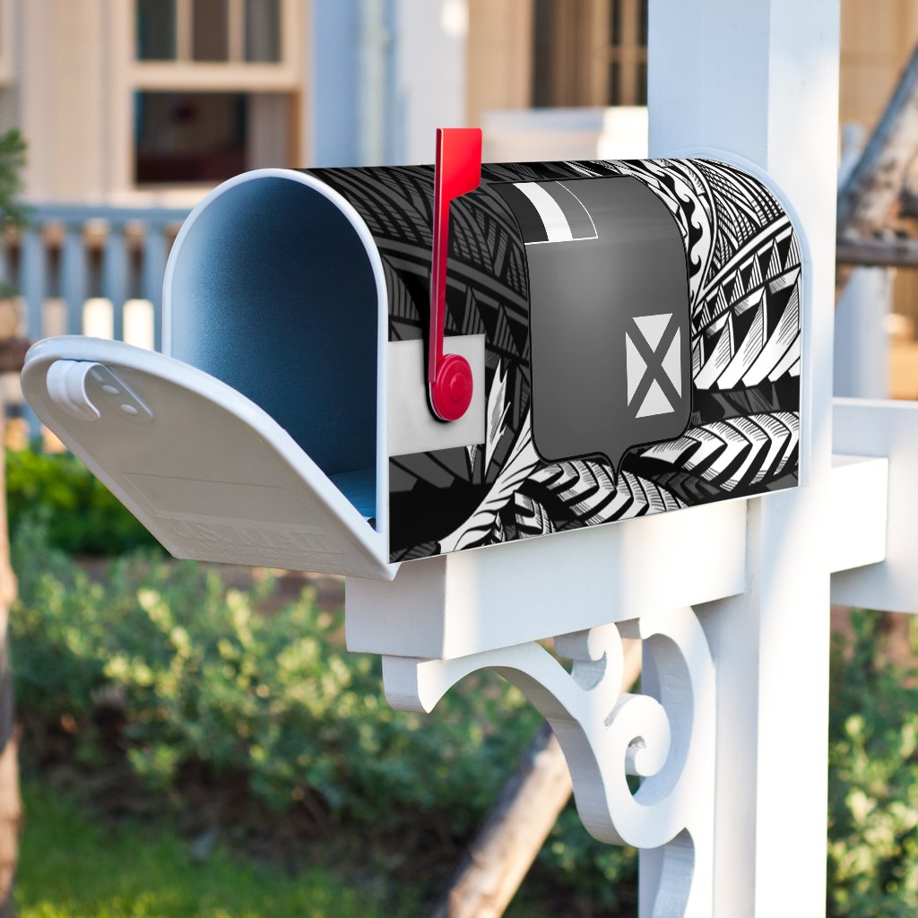 Wallis and Futuna Mailbox Cover - Custom Personalised Wings Style - Polynesian Pride
