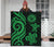 American Samoa Premium Quilt - Green Tentacle Turtle - Polynesian Pride