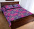 Hawaii Quilt Bed Set Tropical Hibiscus Purple AH - Polynesian Pride