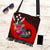 Kosrae Boho Handbag - Polynesian Hook And Hibiscus (Red) One Style One Size Red - Polynesian Pride