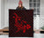 Hawaii Shark Red Polynesian Premium Quilt - Polynesian Pride