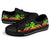 Wallis and Futuna Low Top Canvas Shoes - Reggae Tentacle Turtle - Polynesian Pride