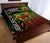 American Samoa Quilt Bed Set - AS Seal Rocket Style (Reggae) - Polynesian Pride