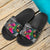 Pohnpei Micronesian Slide Sandals - Turtle Floral - Polynesian Pride