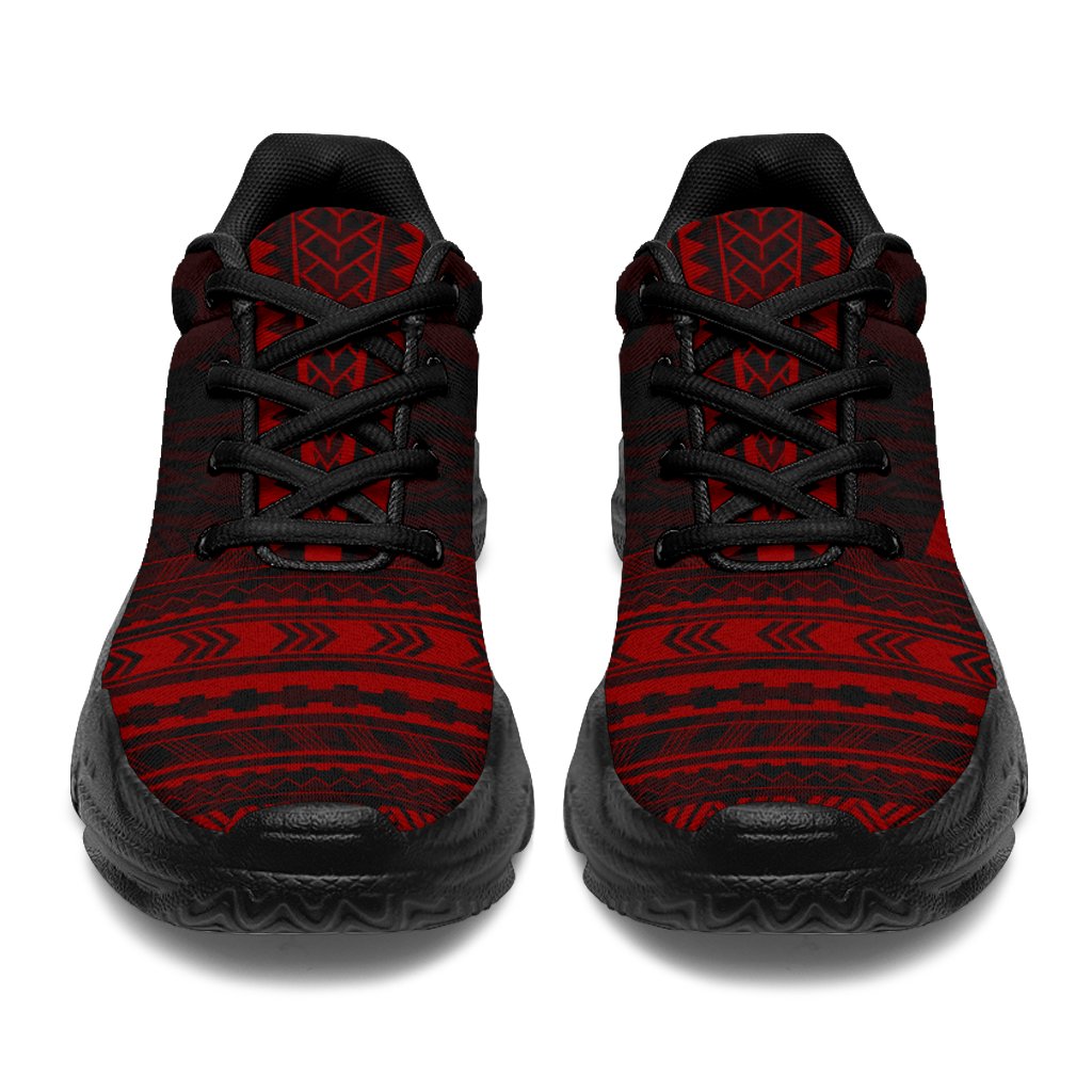 Federated States Of Micronesia Chunky Sneakers - Polynesian Chief Red Version - Polynesian Pride