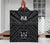 Fiji Premium Quilt - Fiji Seal With Polynesian Tattoo Style (Black) - Polynesian Pride