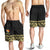 Tonga All Over Print Men's Short - Gold Polynesian - Polynesian Pride
