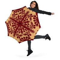 Hawaiian Quilt Vintage Umbrella - Polynesian Pride