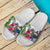 Samoa Slide Sandals - Turtle Plumeria Banana Leaf - Polynesian Pride