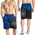 Samoa Polynesian Shorts (Men) - Blue Turtle - Polynesian Pride