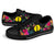 New Caledonia Low Top Shoe - Hibiscus Polynesian Pattern - Polynesian Pride