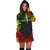 Tahiti Women's Hoodie Dress - Polynesian Reggae Chief - Polynesian Pride