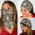 Polynesian Plumeria Mix Gray Bandana 3 - Pack - Polynesian Pride