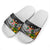 Fiji Slide Sandals - Seal Spiral Polynesian Patterns - Polynesian Pride