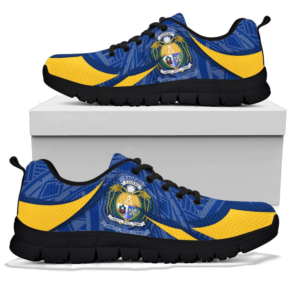 Nauru Polynesian Sneakers - Nauru Spirit (Blue) - Polynesian Pride