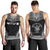 Niue Men's Tank Top - Polynesian Chief Black Version - Polynesian Pride