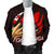 Tonga Men's Bomber Jacket - Tonga In Me (Red) - Polynesian Pride