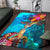 Niue Area Rug - Sea Turtle Coral Treasure - Polynesian Pride