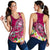 Guam Women's Racerback Tank - Turtle Plumeria (Pink) - Polynesian Pride