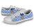 Mate Ma'a Tonga Rugby Low Top Shoe Polynesian Creative Style - Blue - Polynesian Pride