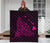Rays Hawaii Map Polynesian Premium Quilt - Pink - Polynesian Pride