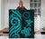 Cook Islands Premium Quilt - Turquoise Tentacle Turtle - Polynesian Pride