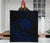 Hawaii Turtle Premium Quilt - Blue - Frida Style - Polynesian Pride